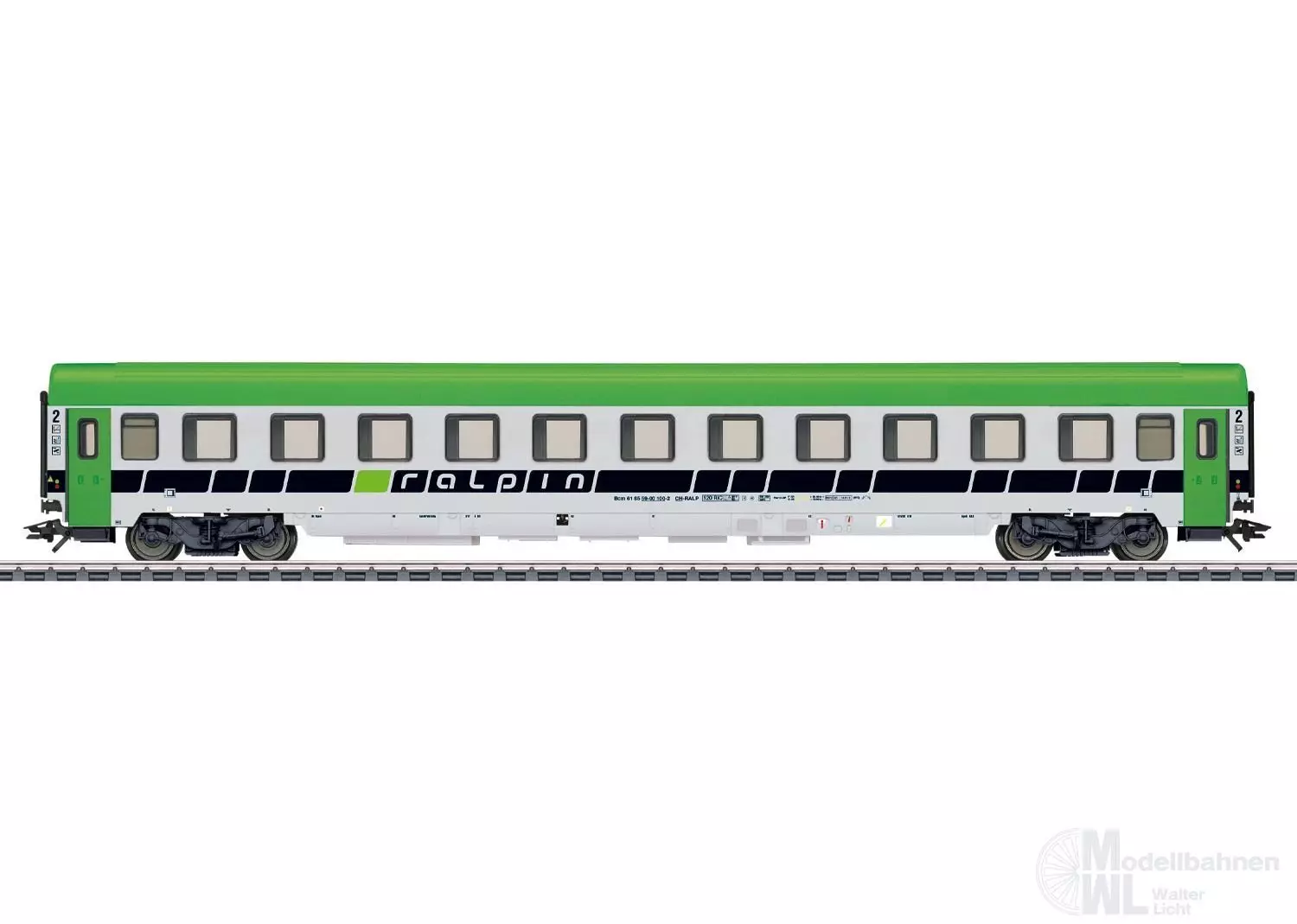 Märklin 43613 - Begleitwagen Railpin Ep.VI Bcm H0/WS