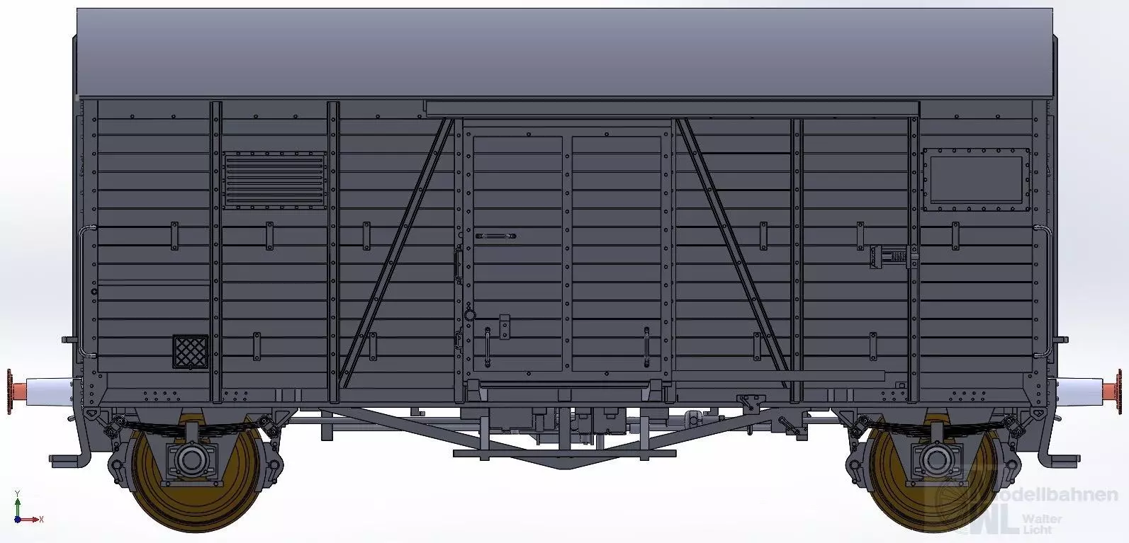 Exact Train 20194 - Güterwagen Set DB Ep.III Oppeln 3.tlg. H0/GL