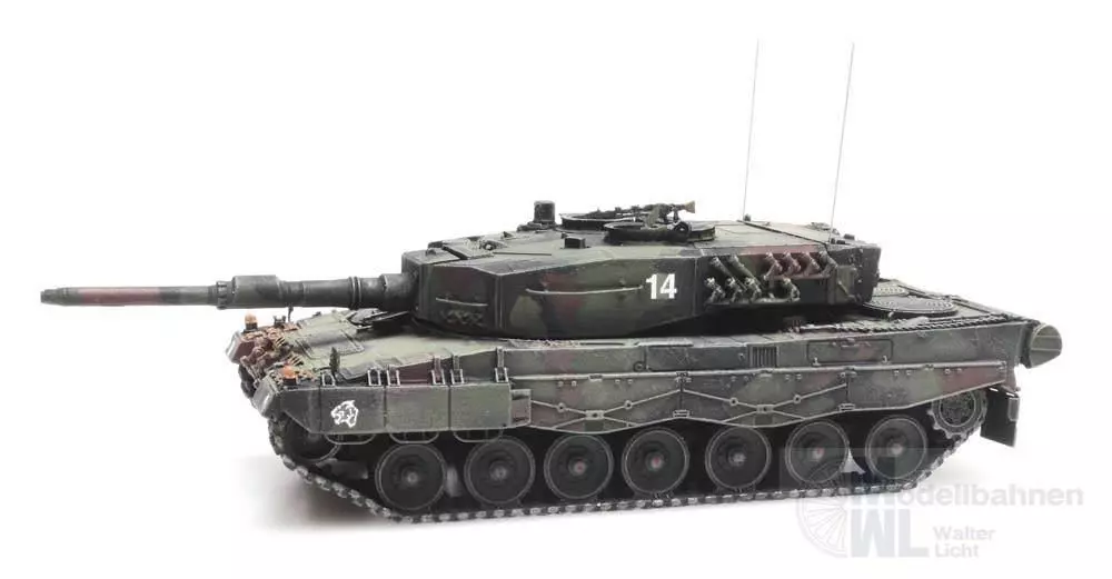 ARTITEC b.v. 6870118 - CH Leopard 2A4 Swiss Army Camo H0 1:87