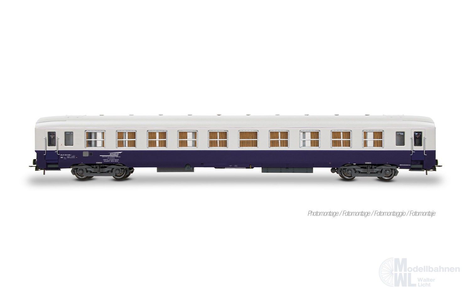 Jouef 4216 - Personenwagen SNCF Ep.IV/V DEV A H0/GL