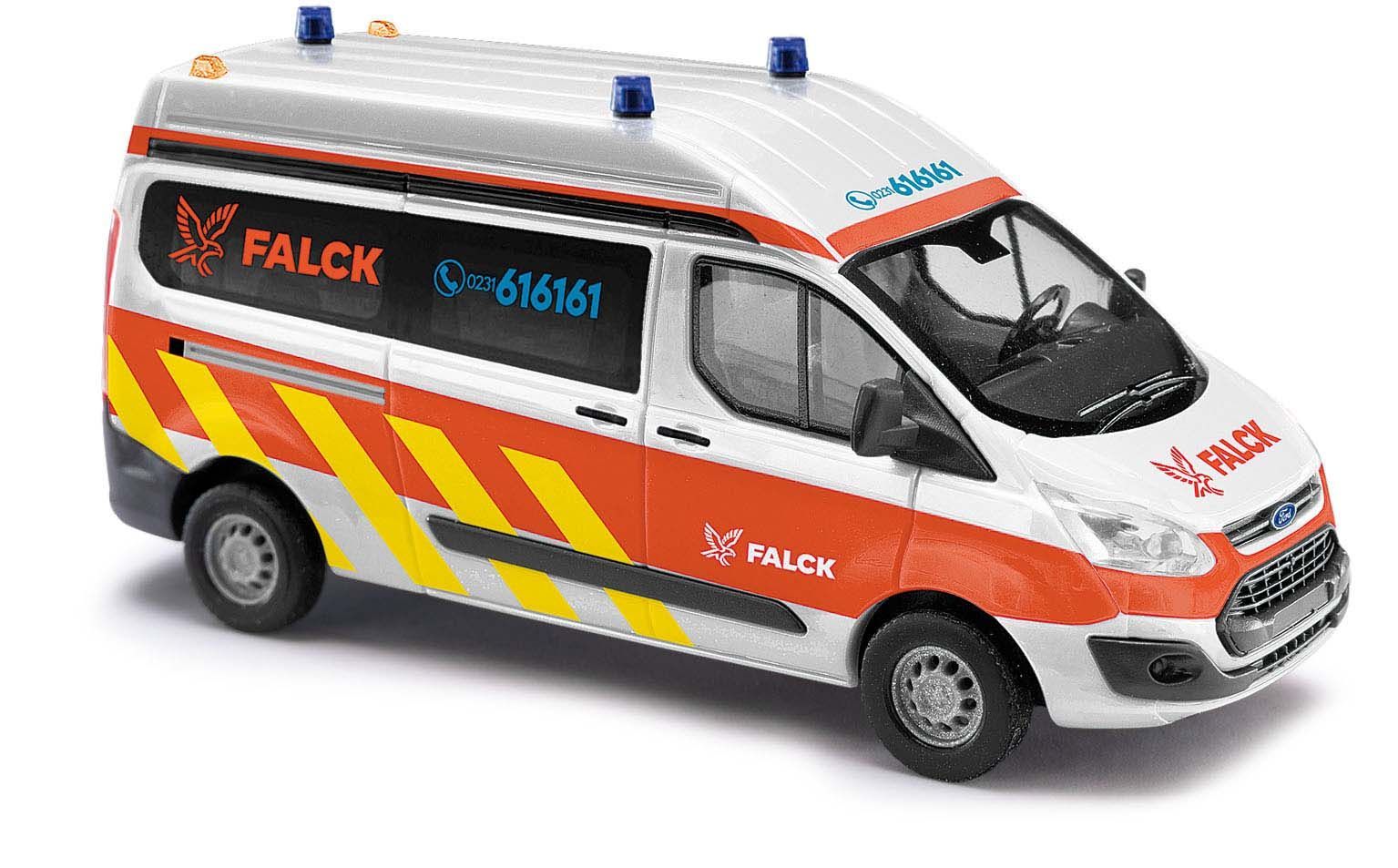 Busch 52515 - Ford Transit Custom Bus Falc H0 1:87 Busch 52515 - Ford Transit Custom Bus Falc H0 1:87