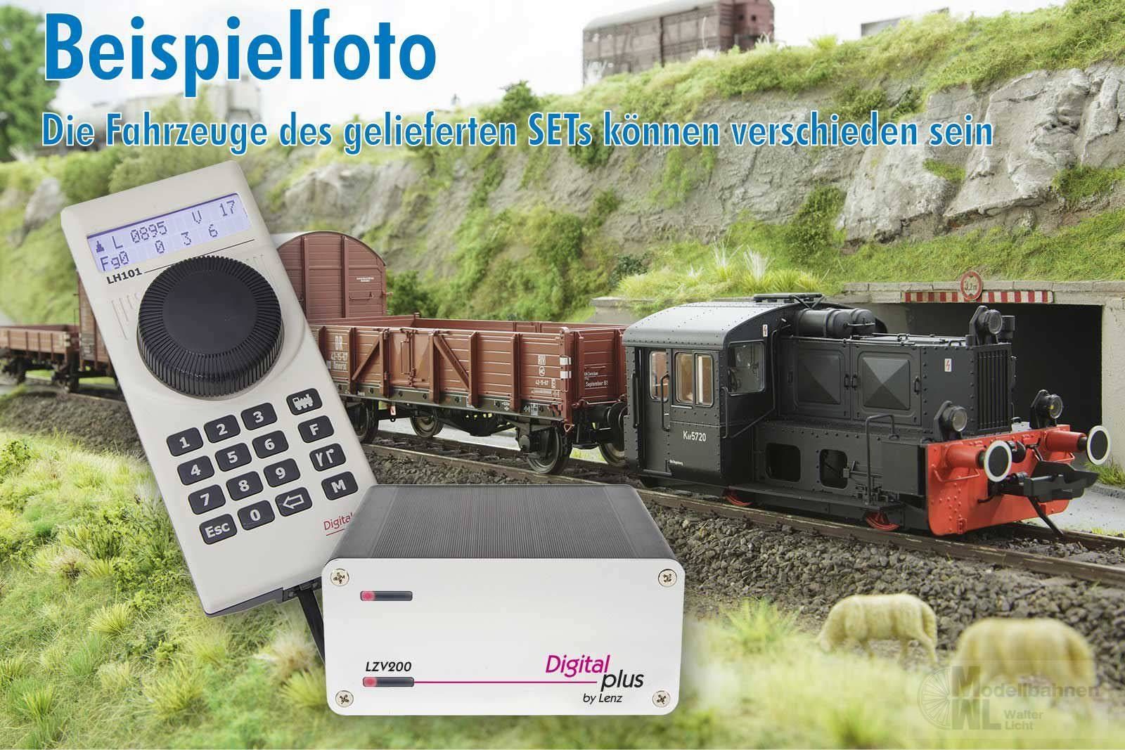 Lenz 43104-04 - Startset Spur 0 DR Ep.III mit Köf II 3 Güterwagen und SET101 Spur 0 Lenz 43104-04 - Startset Spur 0 DR Ep.III mit Köf II 3 Güterwagen und SET101 Spur 0