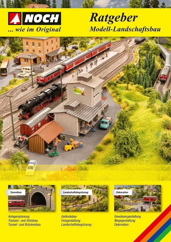 Noch 71910 - Ratgeber Modell-Landschaftsbau St. Sebastian deutsch G/1/0/H0/H0m/H0e/TT/N/Z
