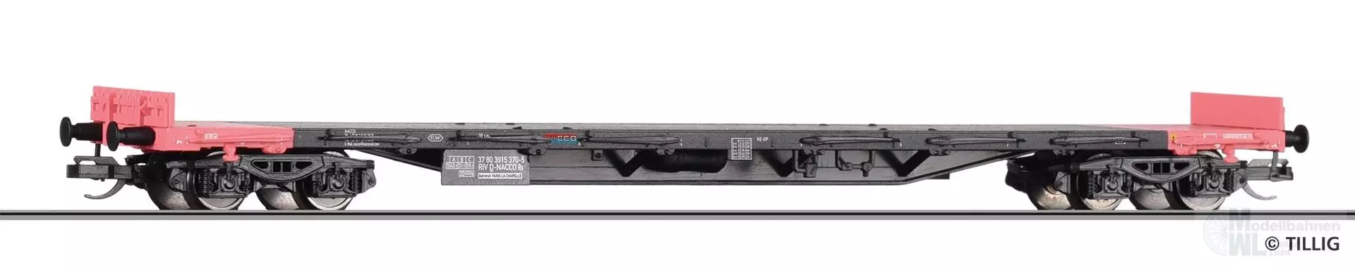 Tillig 18143 - Rungenwagen NACCO Ep.VI Rs TT 1:120