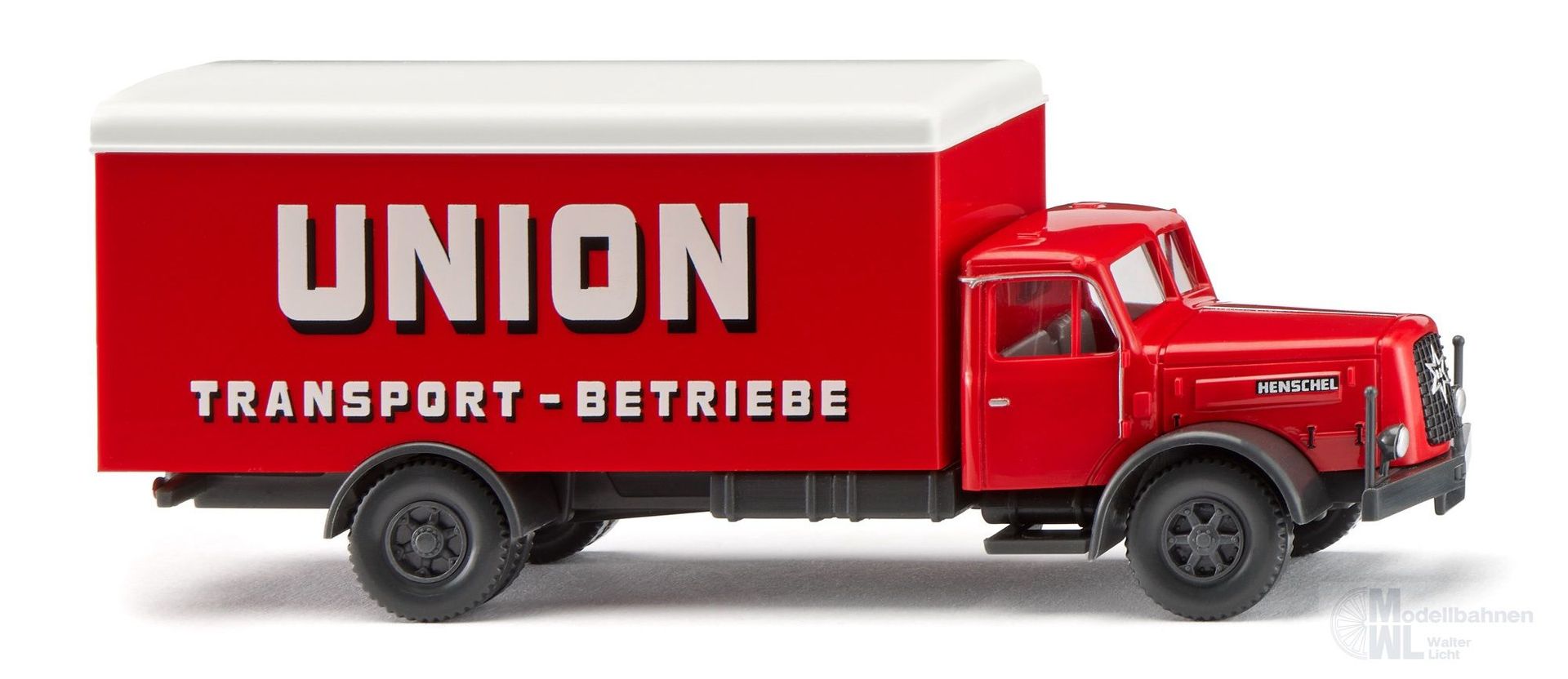 Wiking 041502 - Henschel HS 140 Koffer LKW Union Transport H0 1:87