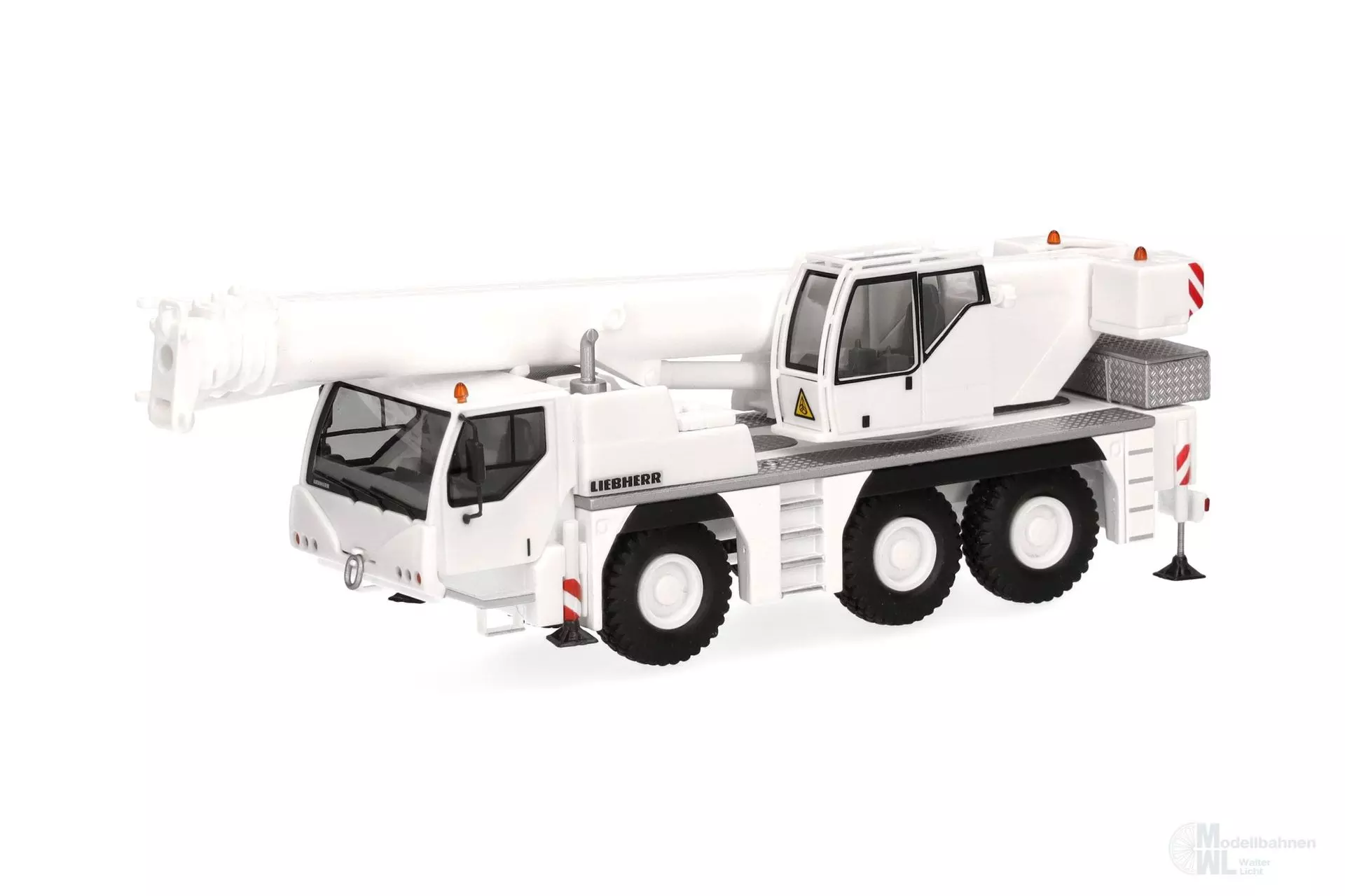 Herpa 319485 - Liebherr Mobilkran LTM 1045 weiß H0 1:87