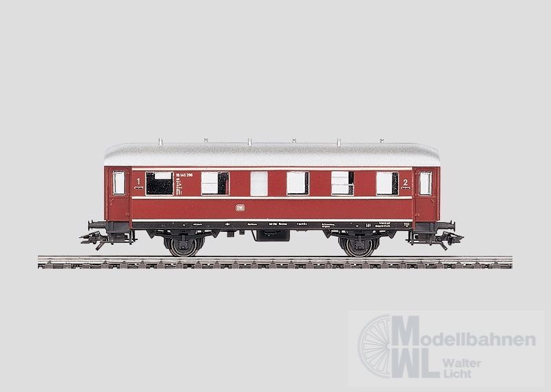Märklin 43351 - MÄRKLIN - Nebenbahnwagen DB Ep.III 1/2.Kl. H0/WS
