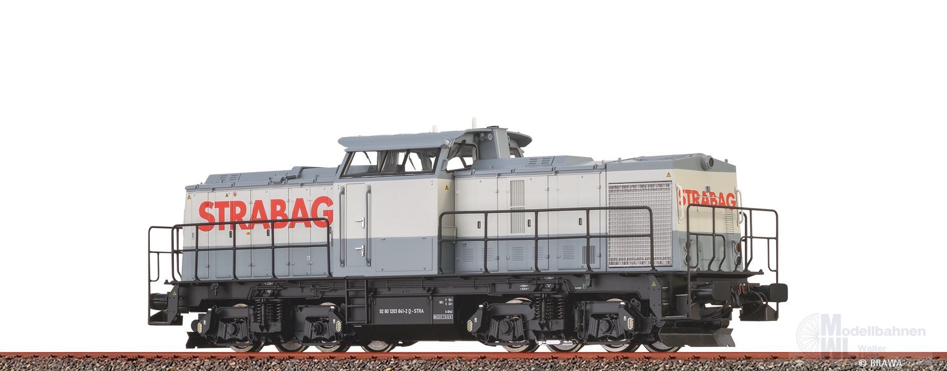 Brawa 41704 - Diesellok BR 203 841-2 STRABAG Ep.VI H0/GL BASIC