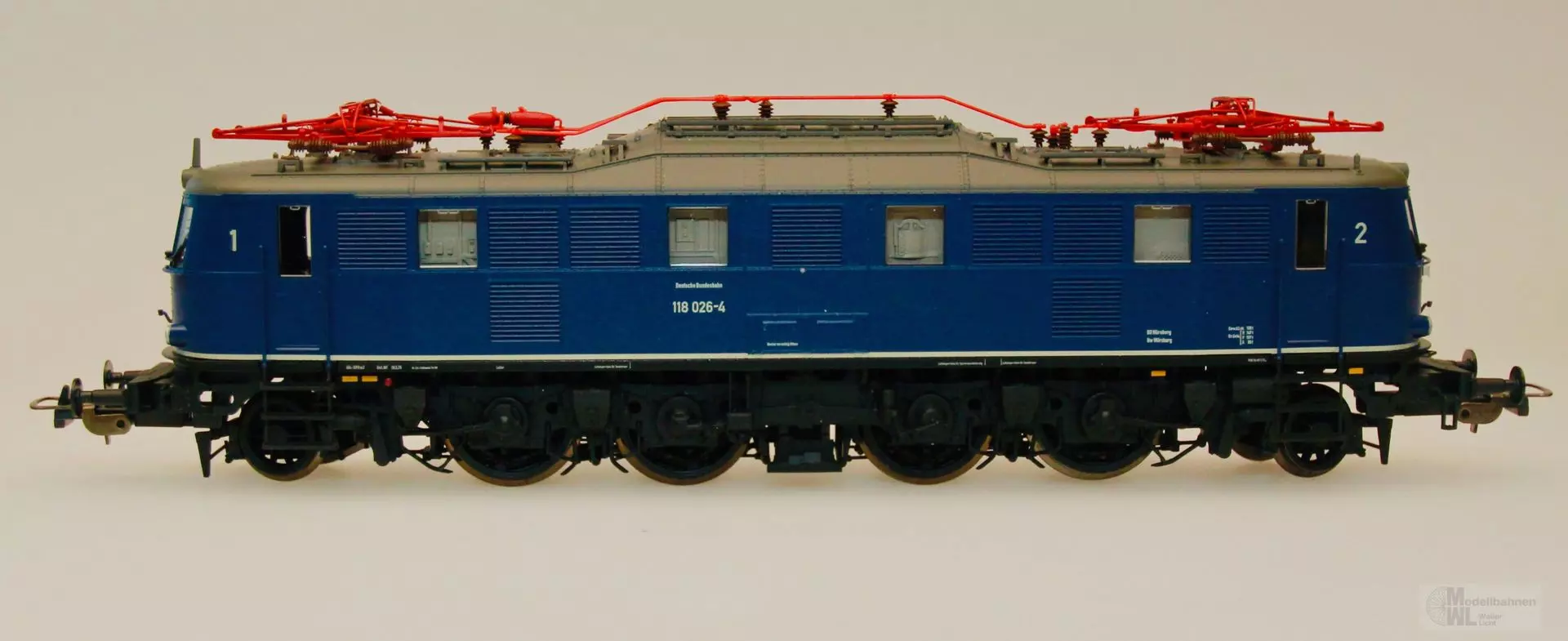 Piko 51877 - PIKO - E-Lok 118 026- DB Ep.IV blau H0/GL Sound