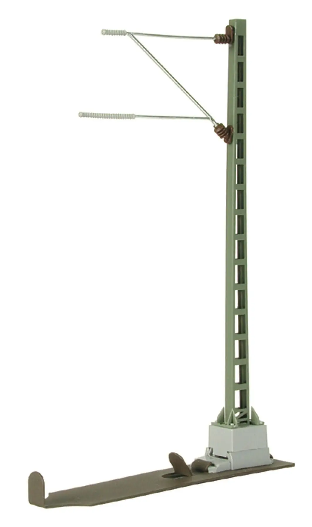 Viessmann 4189 - Mastfuß 10 Stück für Roco geoLine und Märklin C-Gleis H0 1:87