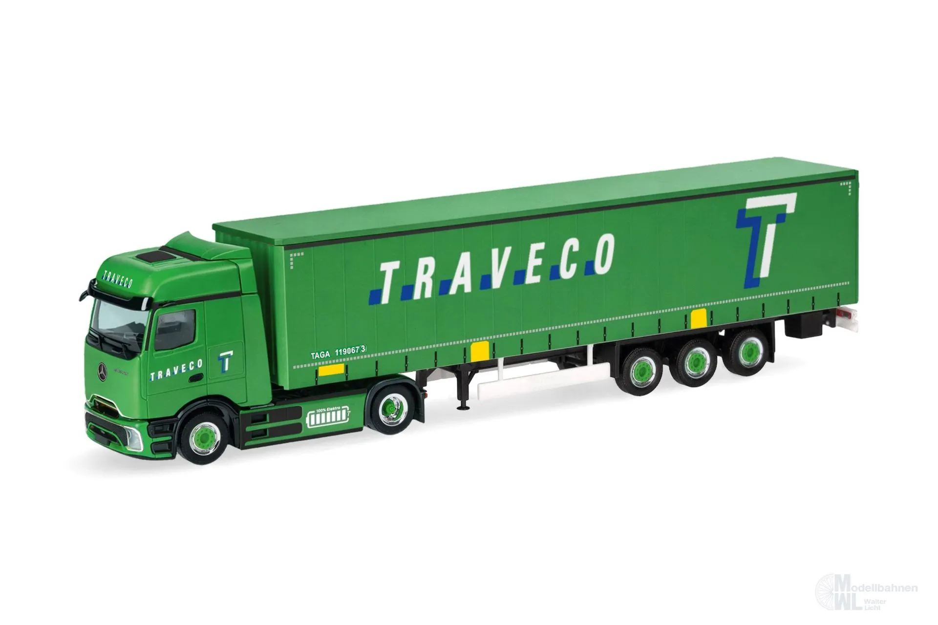 Herpa 321396 - Mercedes-Benz eActros BS ProCabin GaPlSz H0 1:87