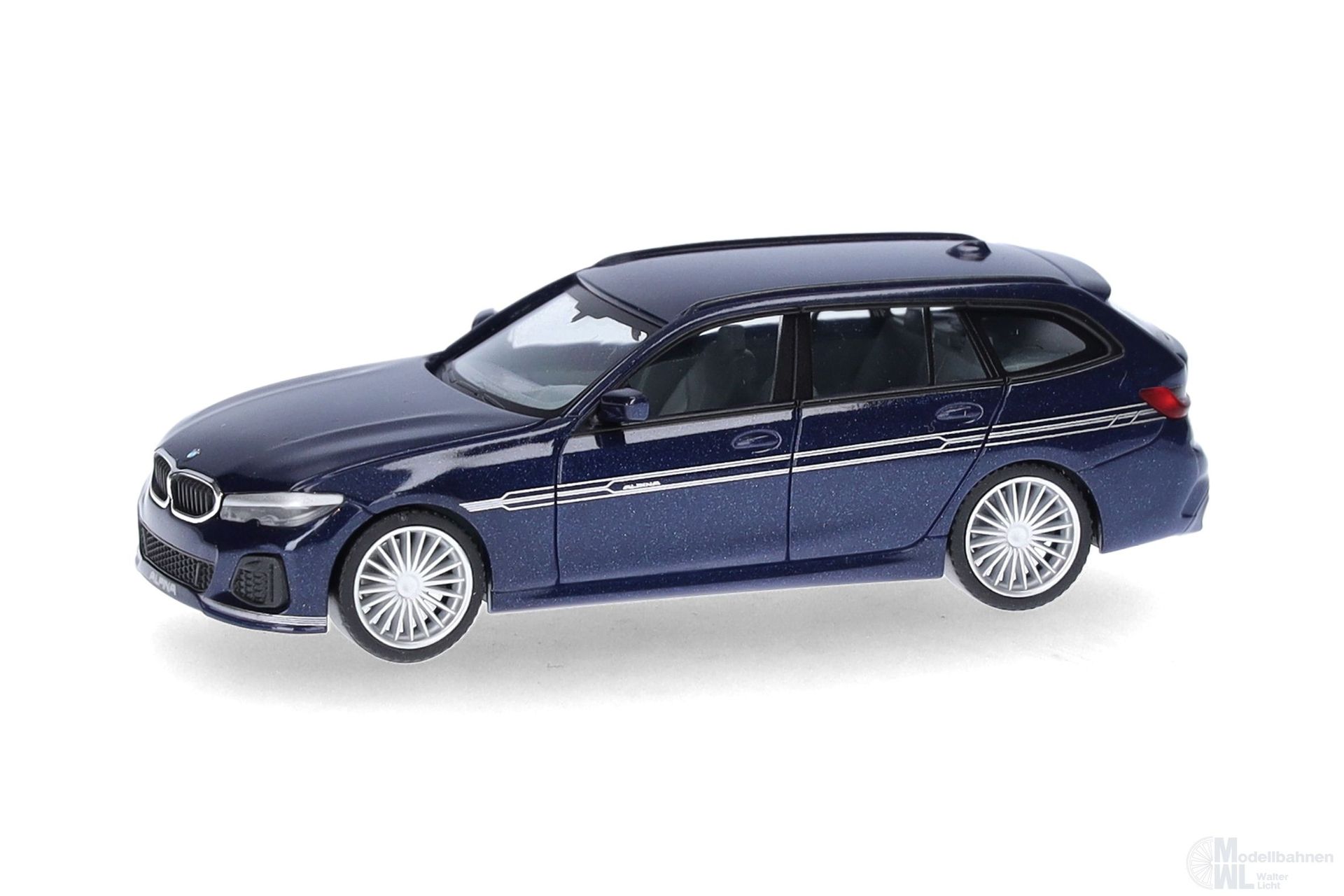 Herpa 430906-002 - BMW Alpina B3 Tour tansanitblau H0 1:87