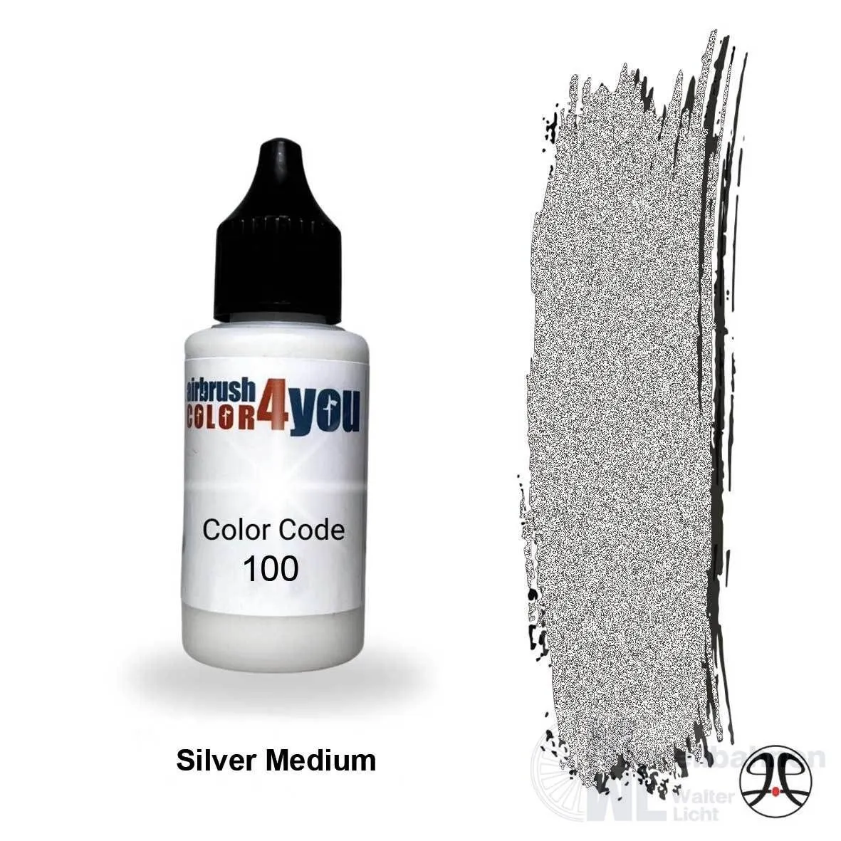 Busch 961311100 - Acrylfarbe Silber Metallic 30ml