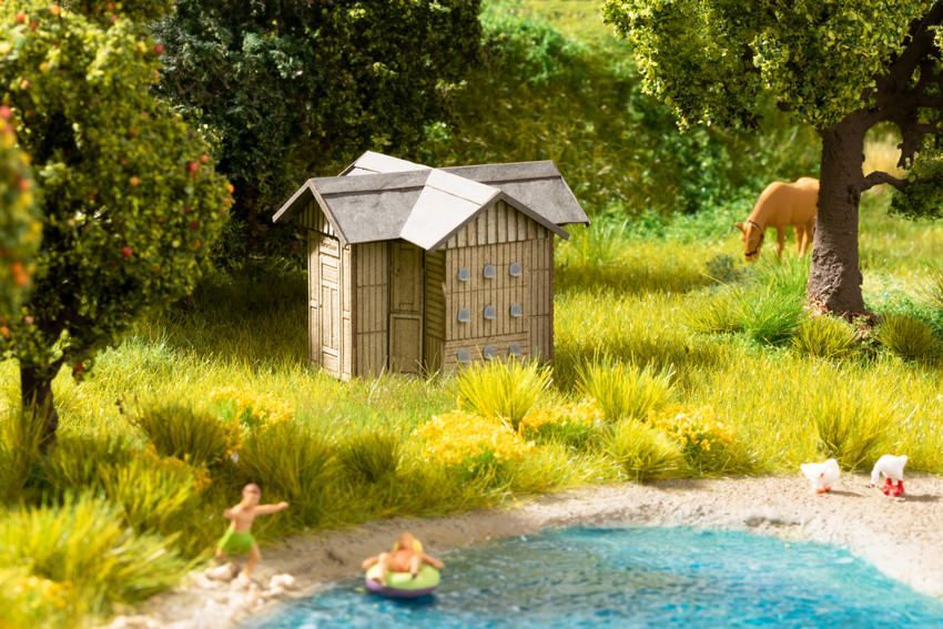 Noch 14347 - Bienenhaus H0 1:87 Noch 14347 - Bienenhaus H0 1:87