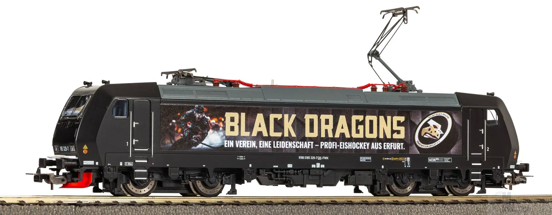 Piko 57878 - E-Lok BR 185 329 Black Dragon Ep.VI H0/WS