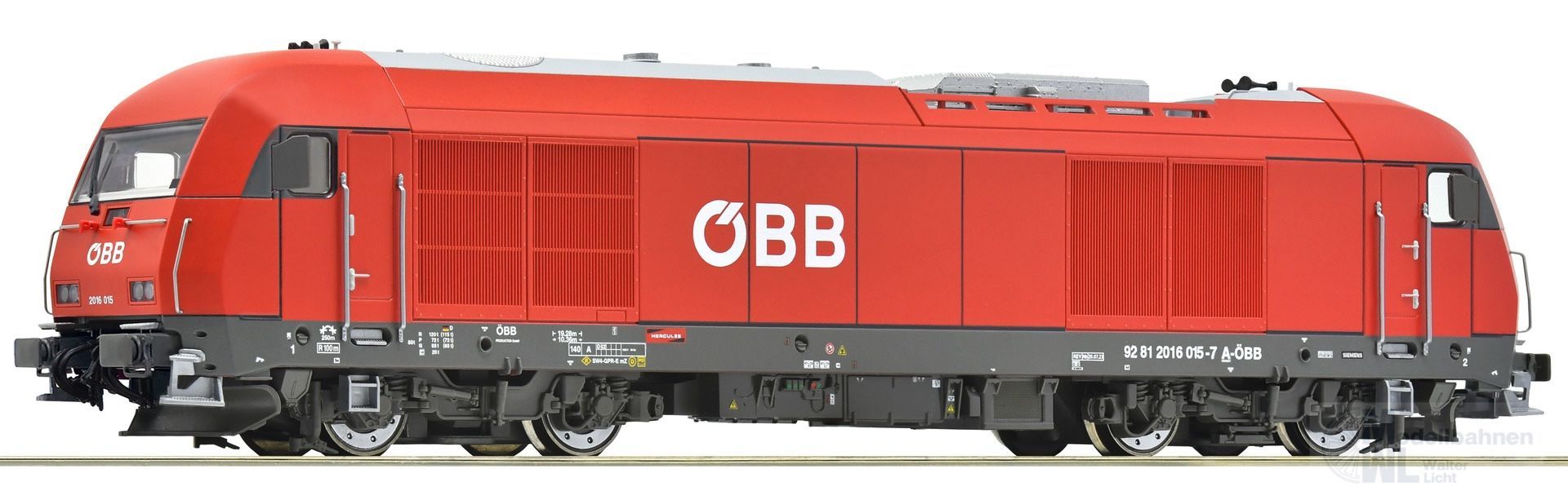Roco 7320087 - Diesellok Rh 2016 ÖBB Ep.VI H0/WS Sound