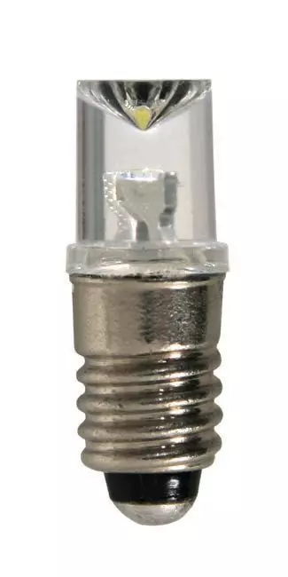 Viessmann 6019 - LED Leuchte mit Gewindefassung E 5,5 weiß 5 Stück