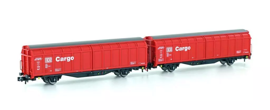 Hobbytrain 24651 - Schiebewandwagen Set DB Cargo Ep.V 2.tlg. N 1:160