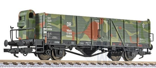 Liliput 235281 - Güterwagebn offen DRG Ep.II Bauart Ommru Tarnanstrich H0/GL
