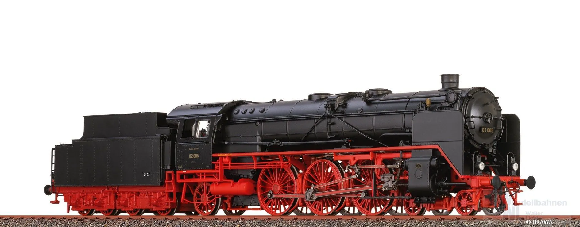 Brawa 70092 - Dampflok BR 02 005 DRG Ep.II H0/GL