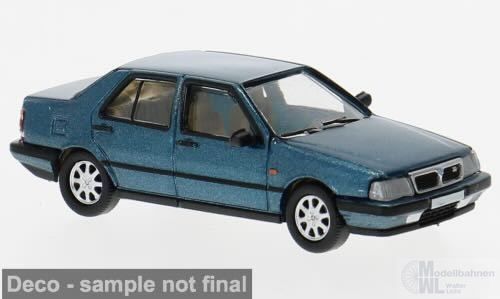 PCX-Models 870734 - Lancia Thema dunkeltürkis 1988 H0 1:87