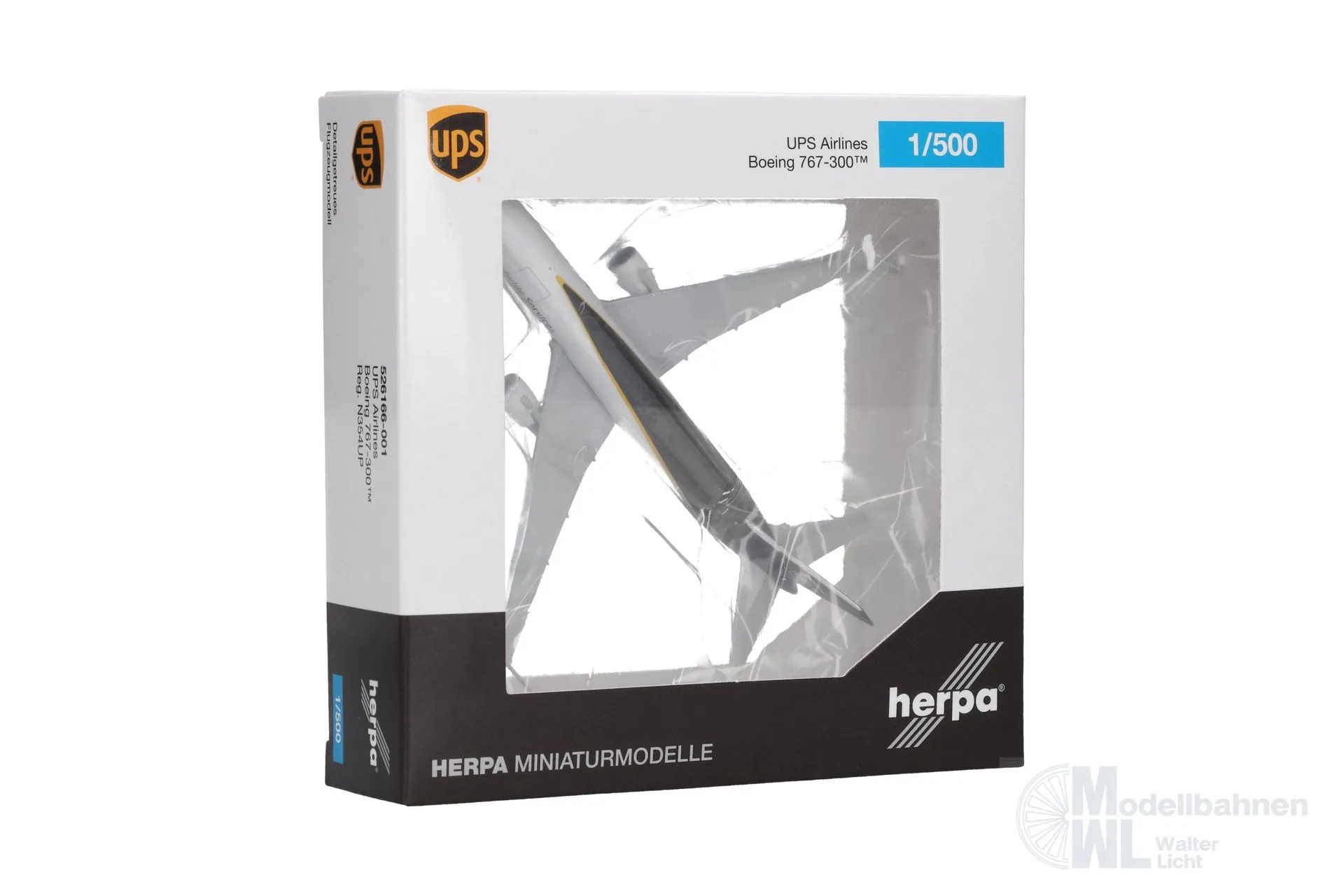 Herpa 526166-001 - Boeing 767-300F UPS Airlines 1:500