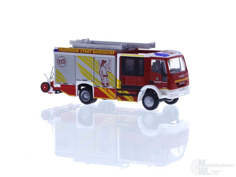Rietze 68167 - Magirus HLF Team Cab FW Baiersdorf H0 1:87