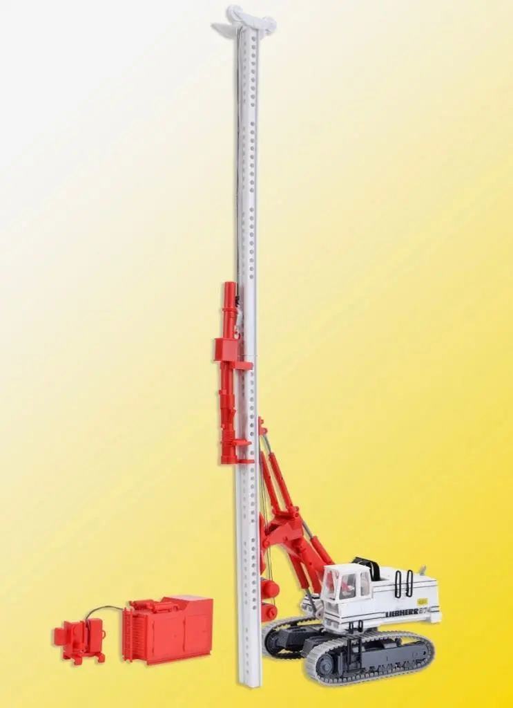 Kibri 11253 - LIEBHERR 974 mit Ramm- und Ziehgerät H0 1:87
