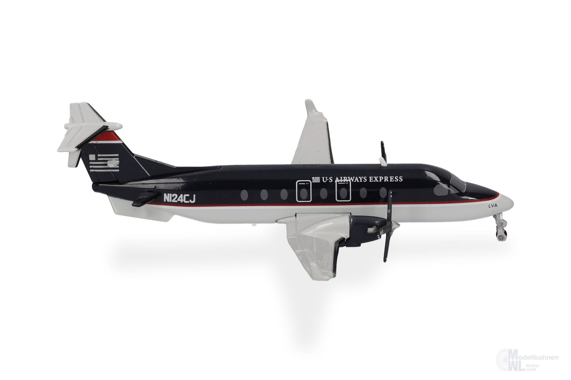 Herpa 573443 - Beech 1900D US Airways Express 1:200 Herpa 573443 - Beech 1900D US Airways Express 1:200