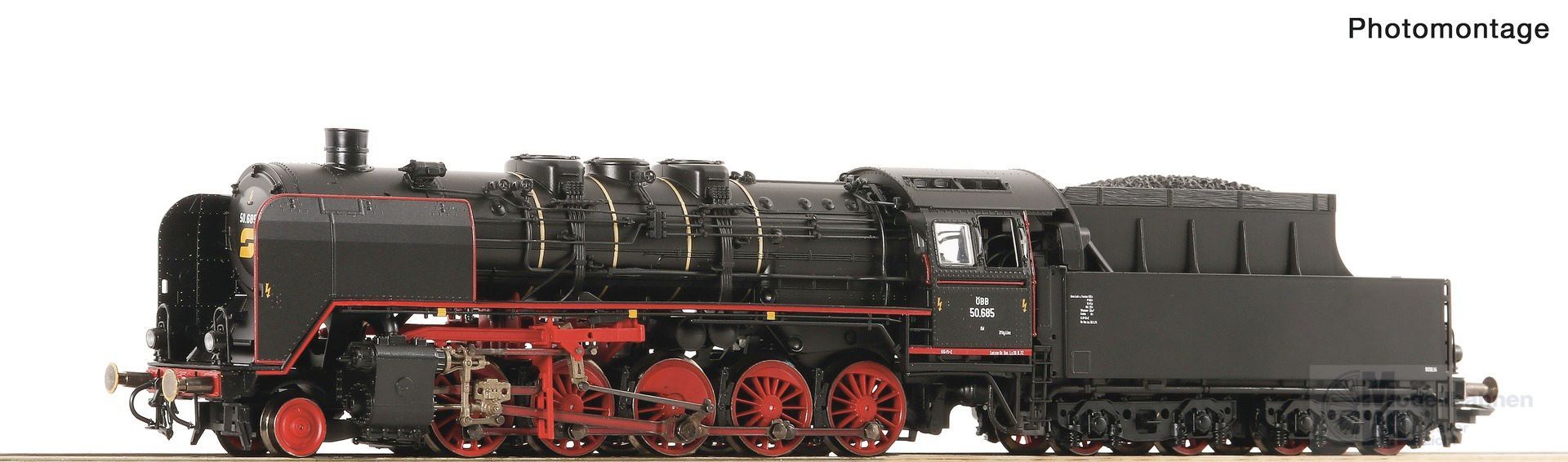 Roco 7120016 - Dampflok BR 50.685 ÖBB Ep.IV H0/WS Sound
