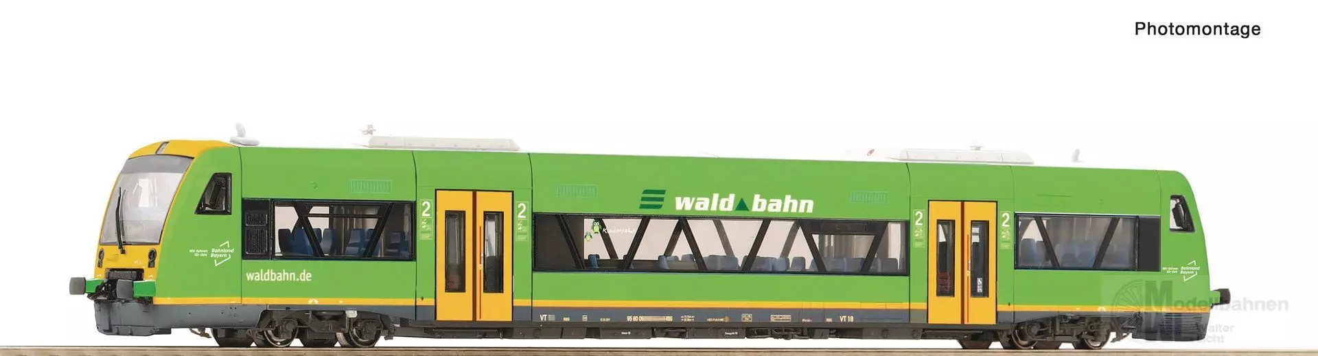 Roco 7780008 - Dieseltriebwagen RS1 Waldbahn Ep.VI TT 1:120