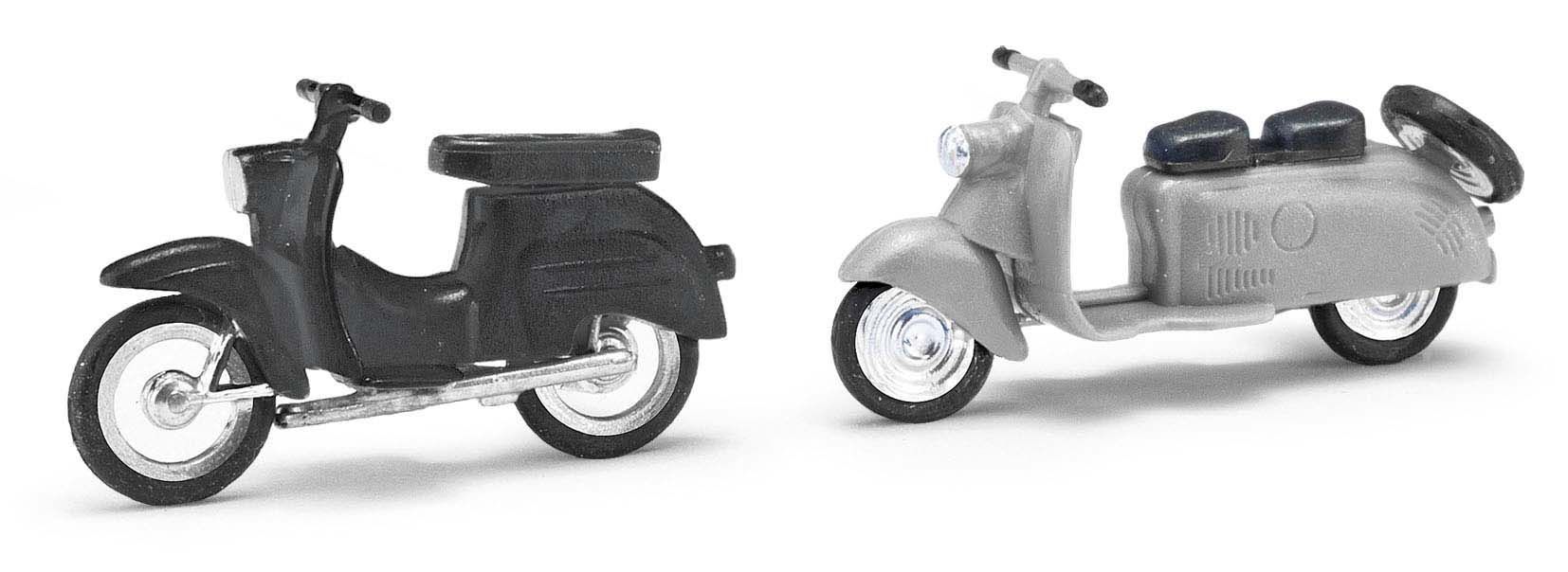 Mehlhose 210008905 - Roller schwarz, Schwalbe grau H0 1:87 Mehlhose 210008905 - Roller schwarz, Schwalbe grau H0 1:87