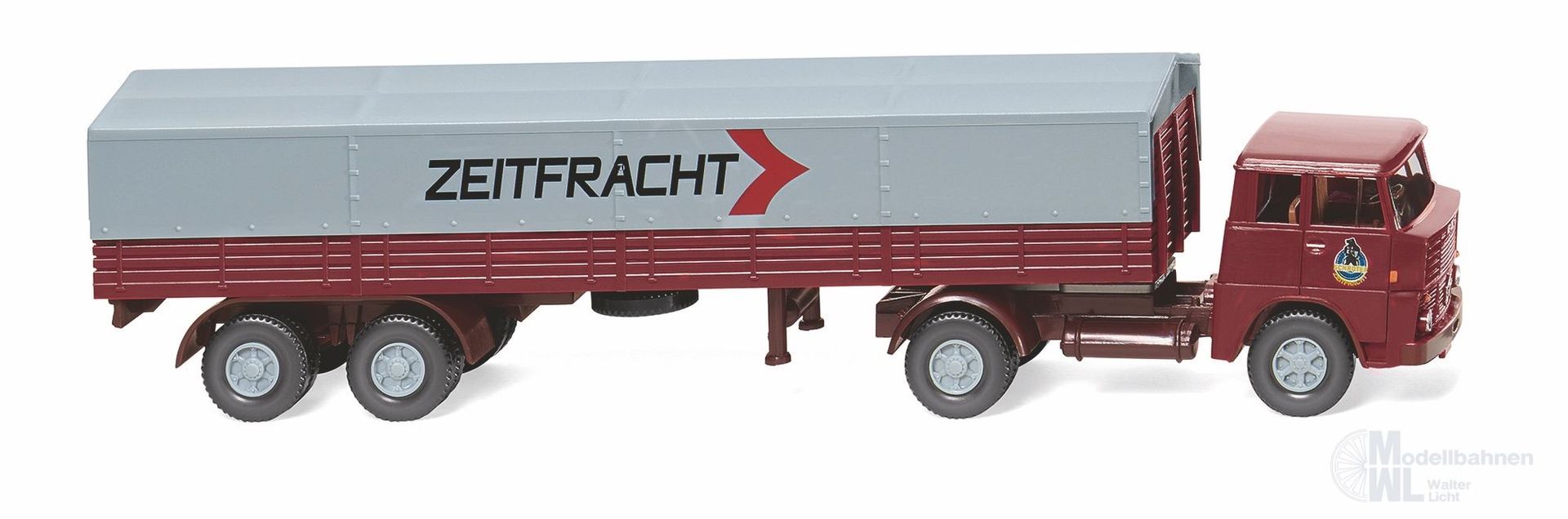 Wiking 051407 - Pritschensattelzug Henschel Zeitfracht H0 1:87