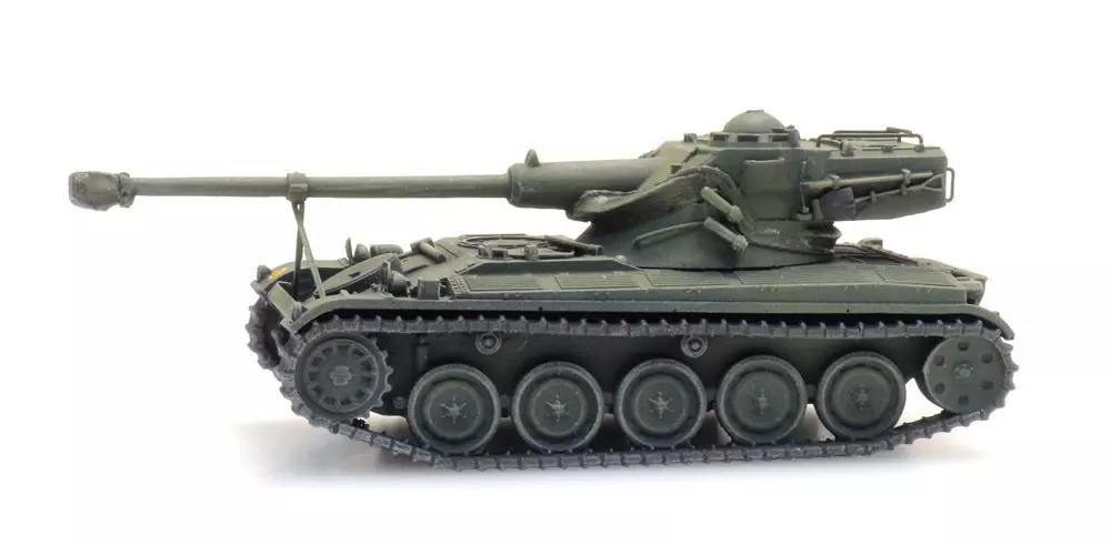 ARTITEC b.v. 6870412 - FR AMX 13 Tank Destroyer train load H0 1:87