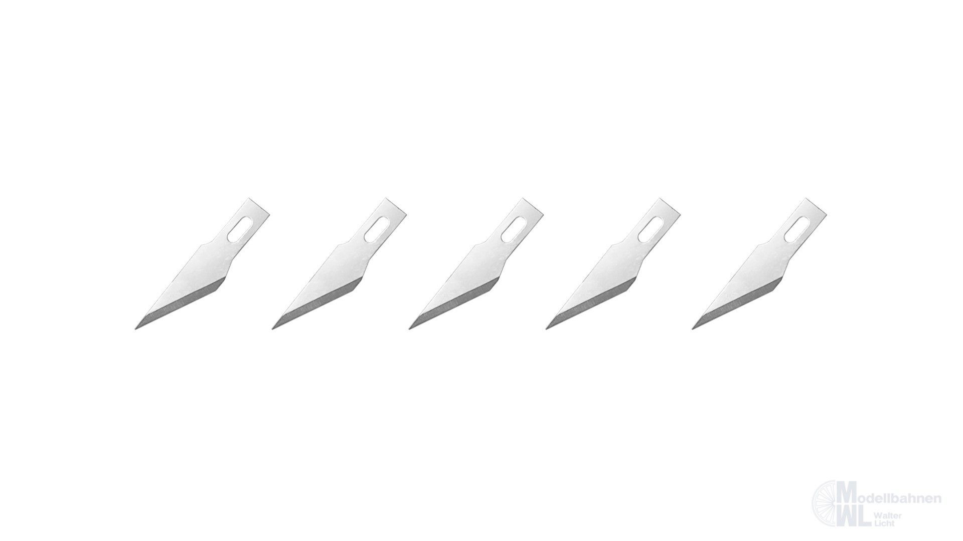 Noch 60061 - Ersatzklingen, 5 Stück G/1/0/H0/H0m/H0e/TT/N/Z