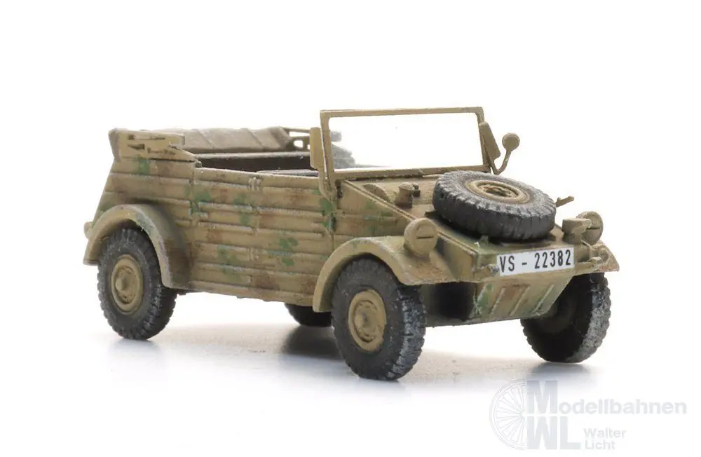ARTITEC b.v. 6160113 - WM VW Typ 82 Kübelwagen Tarnung Fertigmodell 1:160