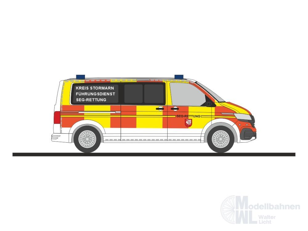 Rietze 53968 - Volkswagen T6.1 SEG-Rettung Kreis Stormarn H0 1:87