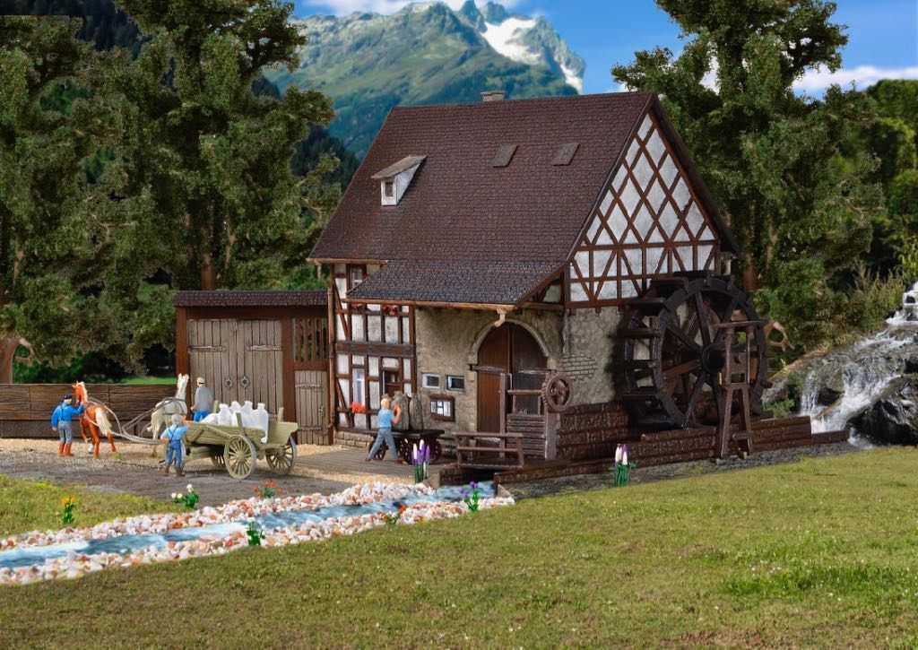 Vollmer 43687 - Getreidemühle H0 1:87 Vollmer 43687 - Getreidemühle H0 1:87