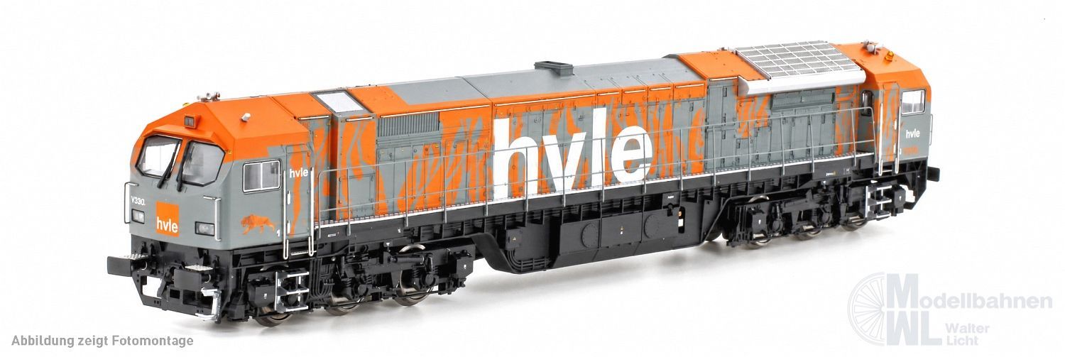 Mehano 55531S - Diesellok DE-AC33C V330.6 HVLE Ep.VI Blue Tiger TT 1:120 Sound