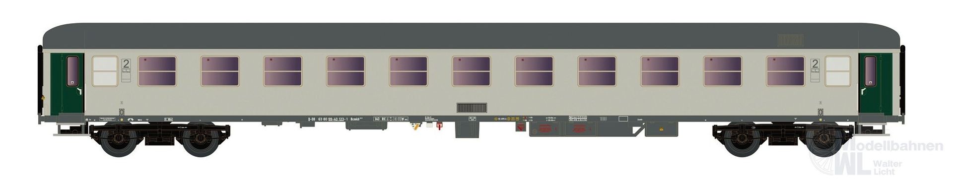 Hobbytrain 22212 - Begleitwagen DB Cargo Ep.VI Bcmkh 240 N 1:160