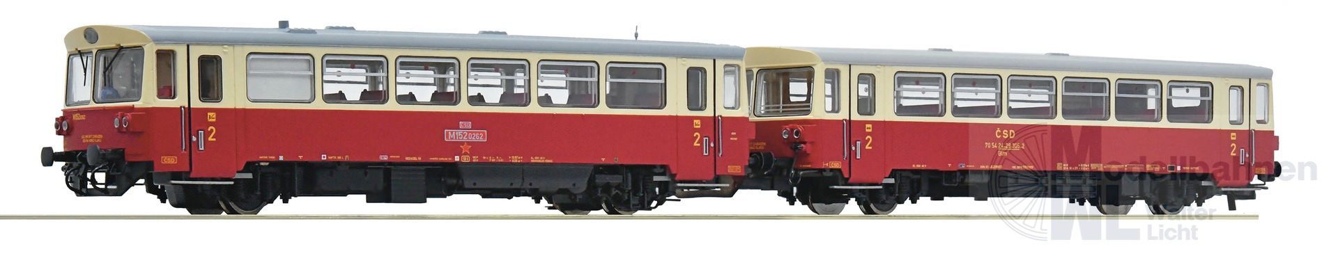 Roco 7710010 - Triebwagen M 152 0262 CSD Ep.IV H0/GL Sound Roco 7710010 - Triebwagen M 152 0262 CSD Ep.IV H0/GL Sound