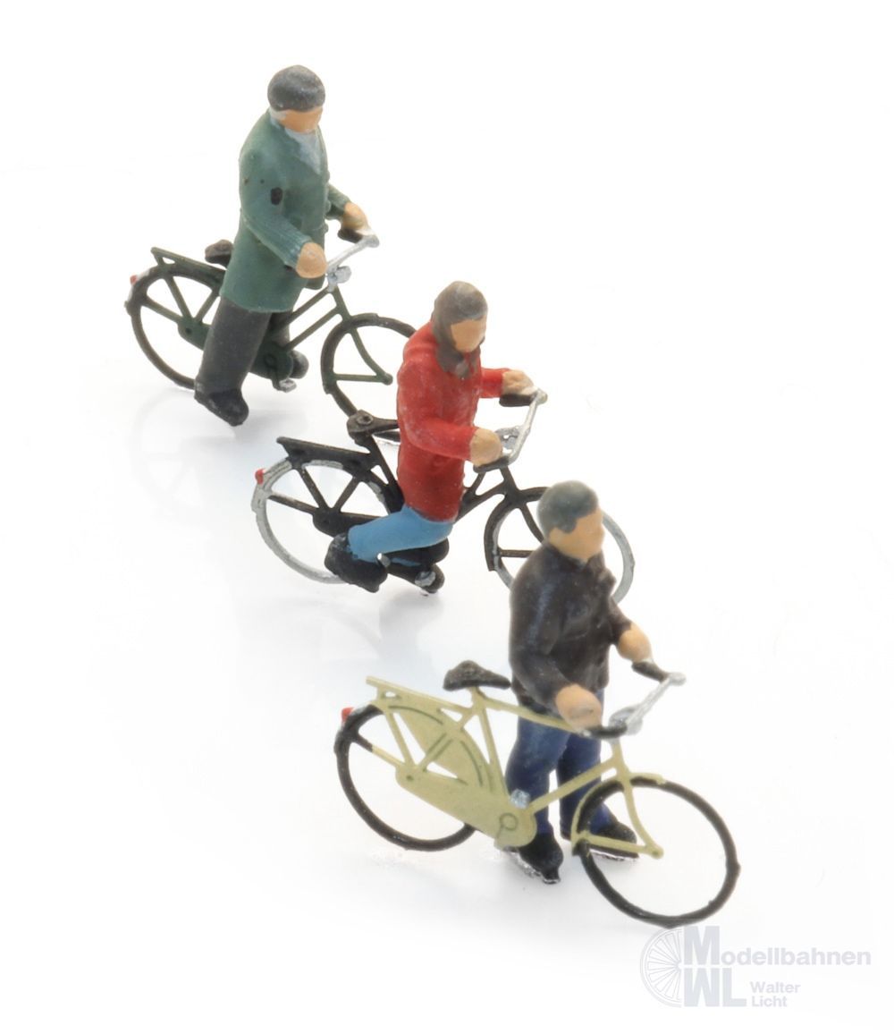 ARTITEC b.v. 5160038 - Radfahrer an der Ampel 3 Figuren N 1:160