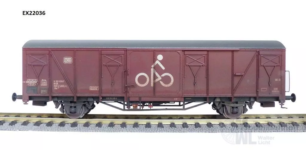 Exact Train 22036 - Fahrradwagen DB Ep.IV Gbs 245 H0/GL