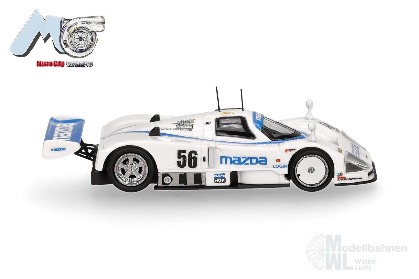 Herpa 87MC000095 - Mazda 787B 56 weiß H0 1:87