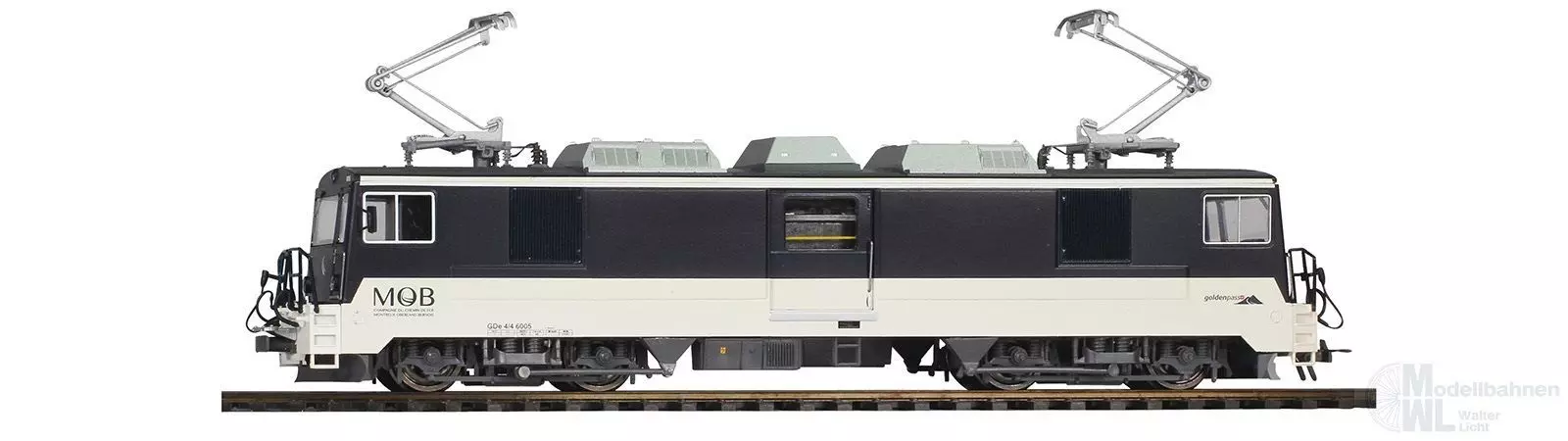 Bemo 1280355 - E-Lok GDe 4/4 6005 MOB Ep.VI neus Design nachtblau/beige H0m