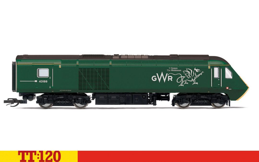 HORNBY TT TT3023TXSM - Diesellok Class 43 GWR HST Train Pack TT 1:120 SOUND