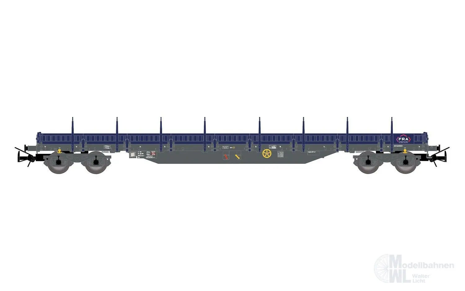 Jouef 6331 - Rungenwagen CH_FRA Ep.VI blau H0/GL