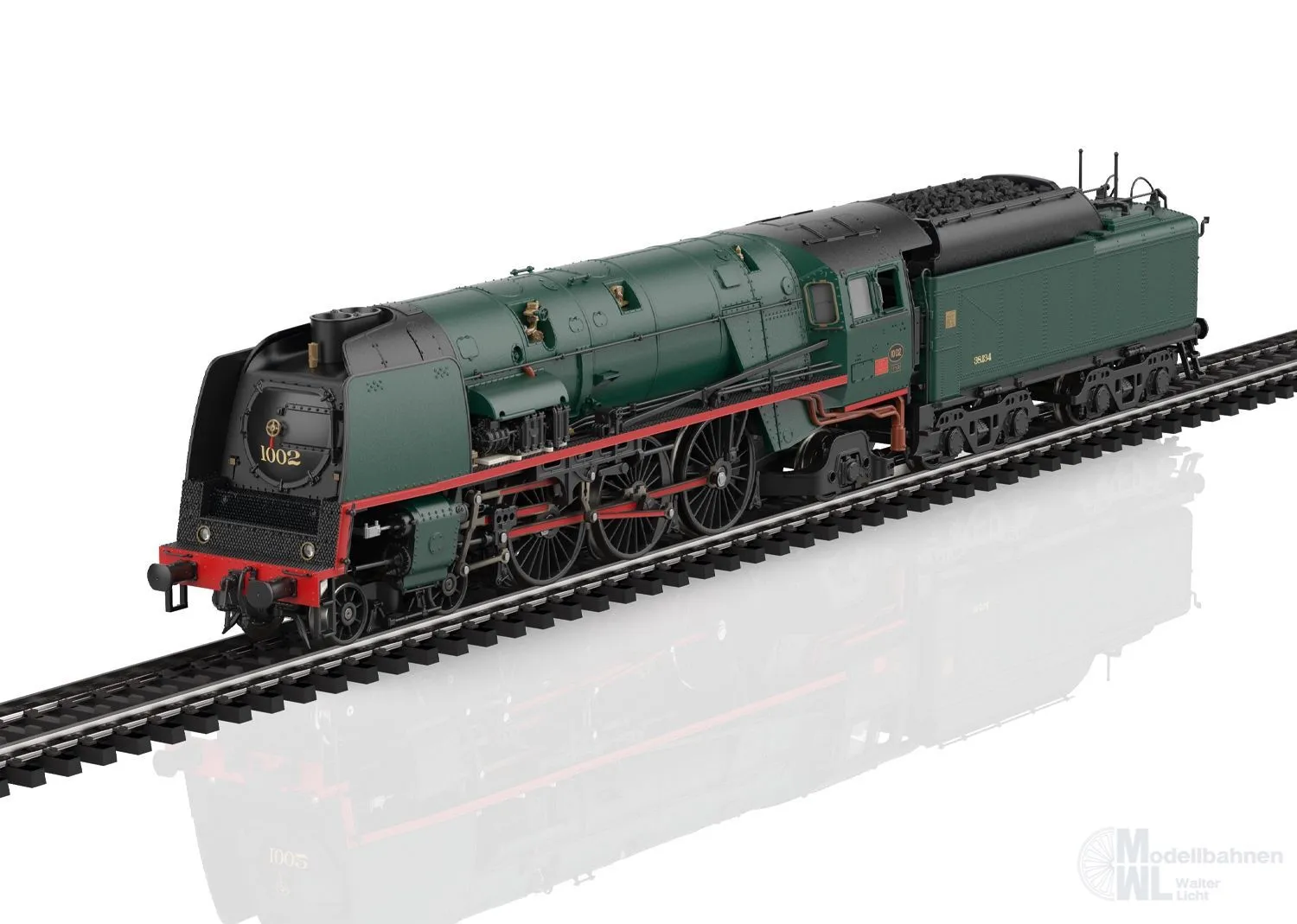 Märklin 39481 - Dampflok Reihe 1 SNCB Ep.VI H0/WS Sound