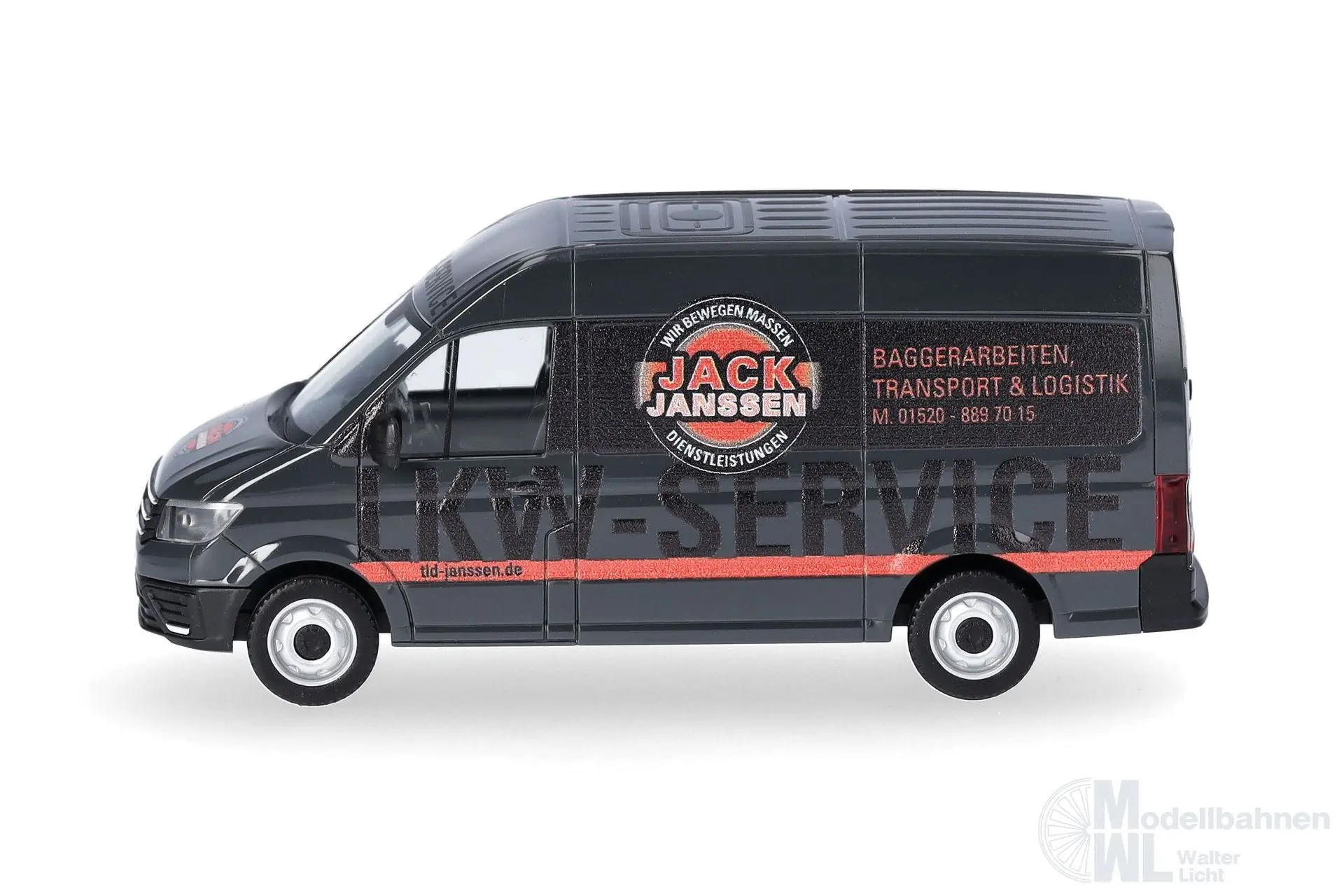 Herpa 099158 - VW Crafter Kasten HD Janssen H0 1:87