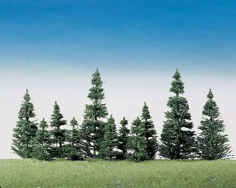 Faller 181493 - Edeltannen 40 Stück 50 - 120 mm sortiert H0 1:87